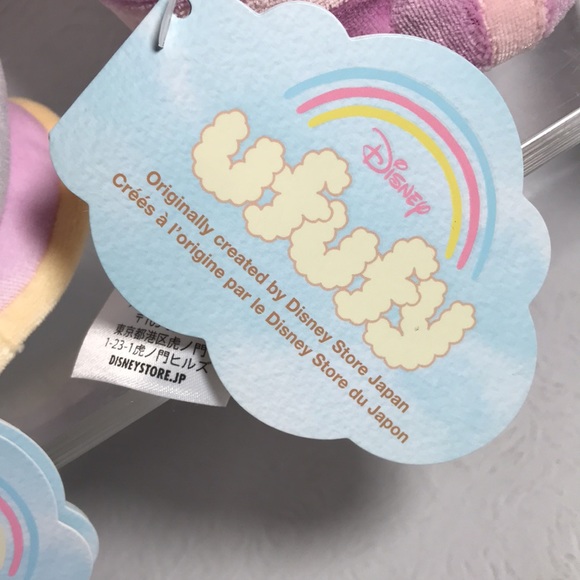 Disney Japan Store New with Tags UFUFY Teacup and Cheshire Cat Mini Plush Toys - Picture 3 of 7